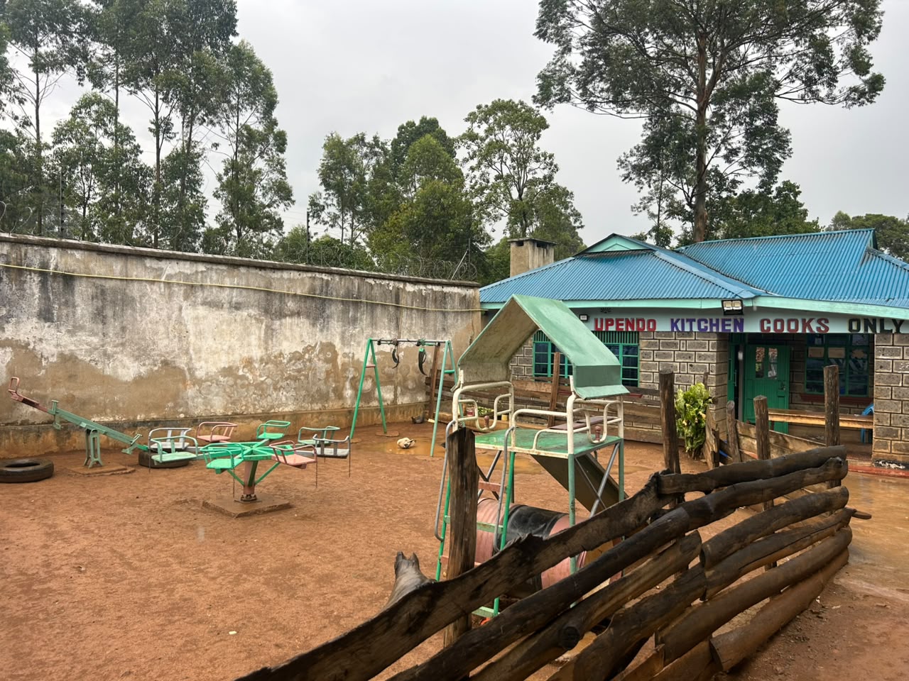 Children and community at Upendo Children's Center